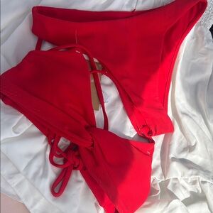 Red Bikini Set